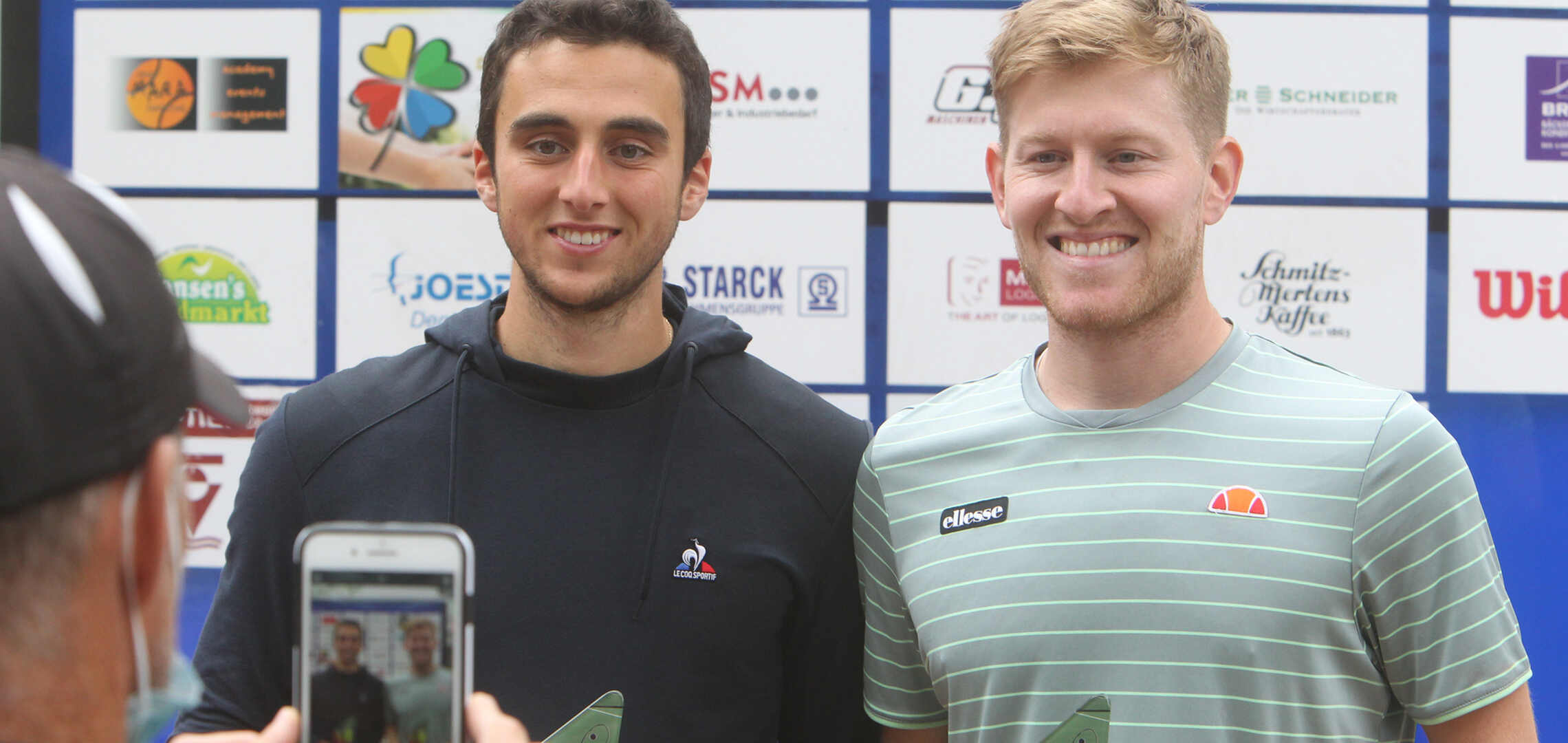 Dan Added (l.) und Luke Johnson