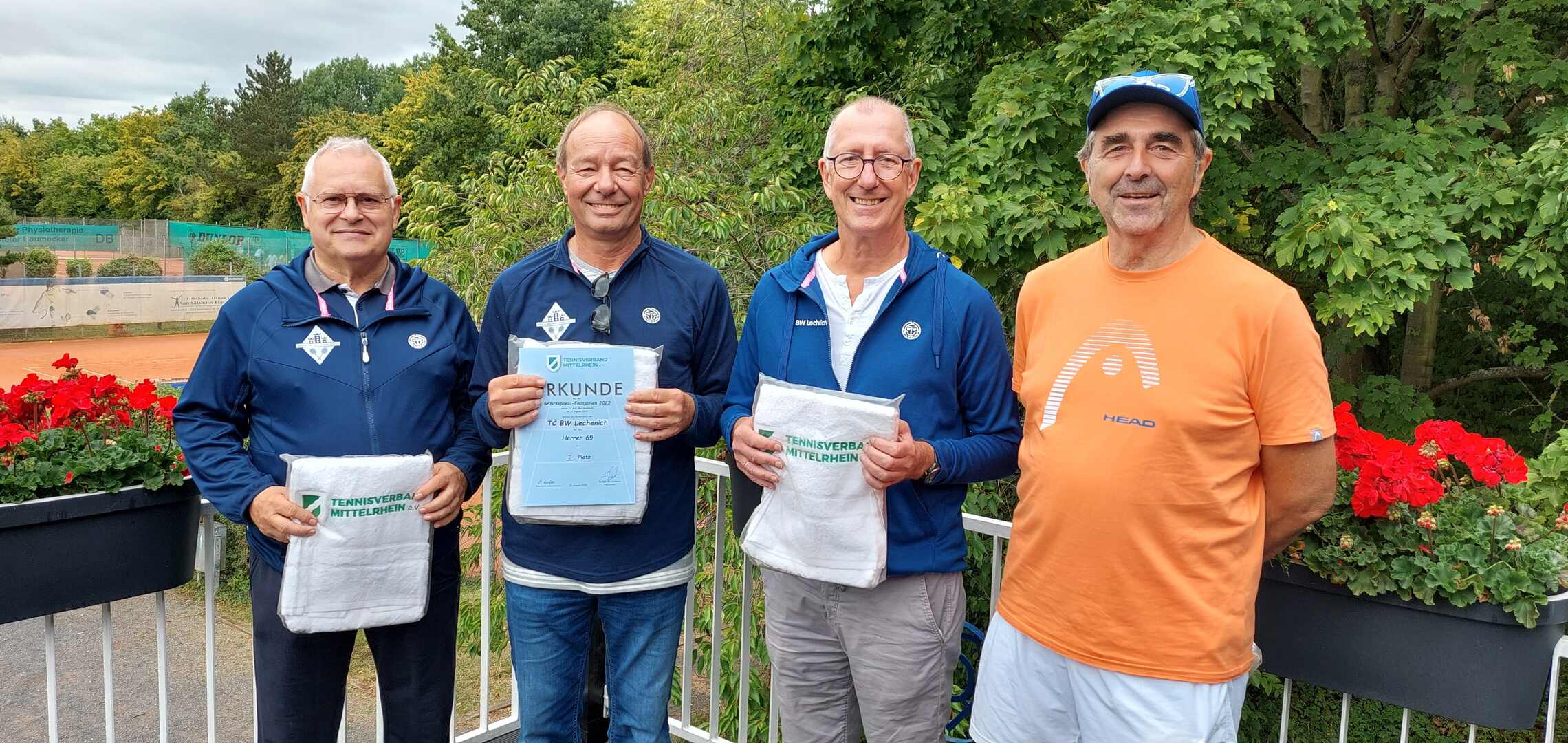 Herren 65 2. Platz