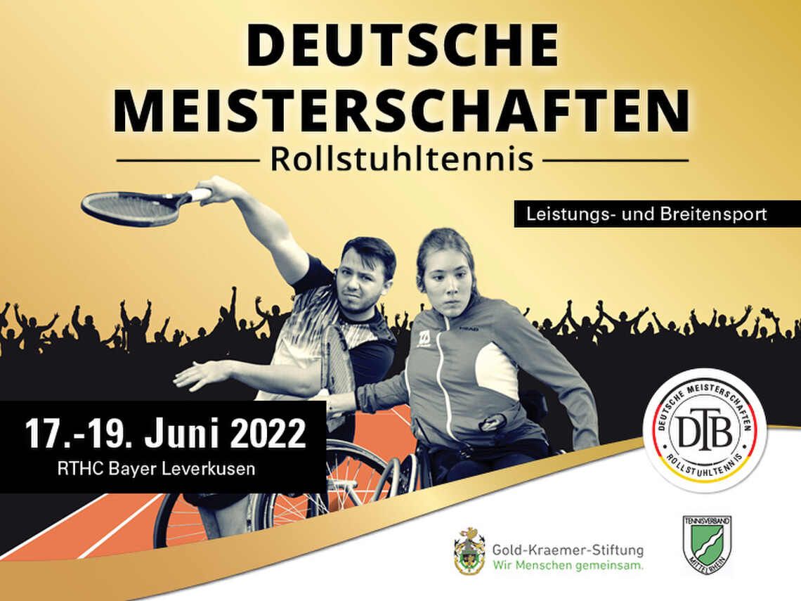 33. Deutsche Meisterschaften im Rollstuhltennis in Leverkusen