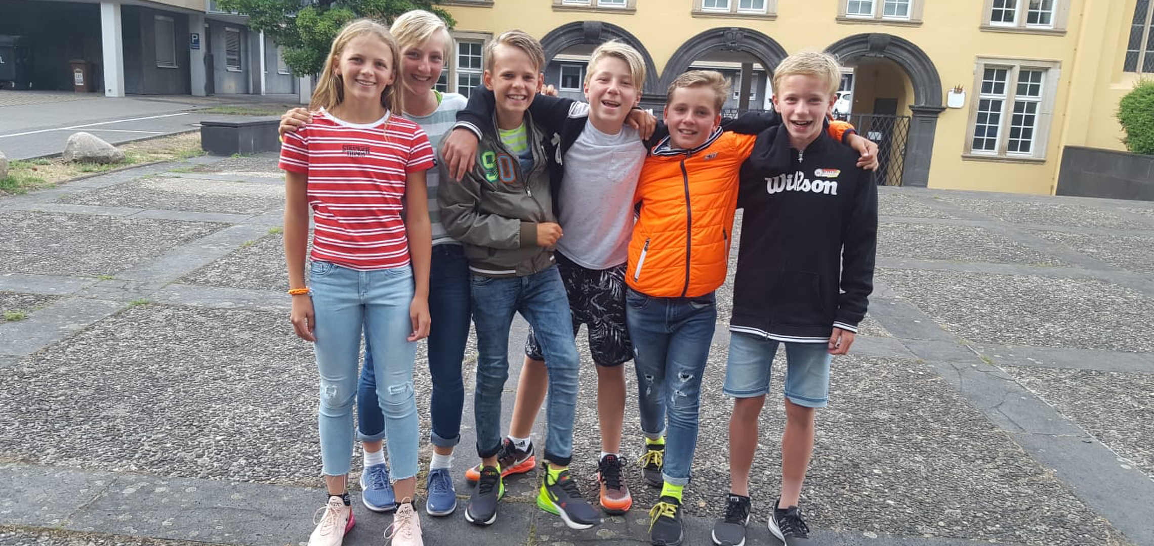 v.l.: Eva Bennemann WTV, Karla Bartel, Yannic Nittmann, Max Schönhaus WTV, Tim Kohl noch TVN, Julius Haus WTV