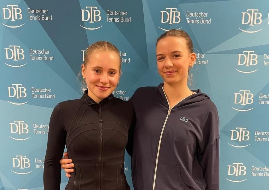 ​Carlotta Kasiske (l.) und Lara Wasserfuhr (r.)