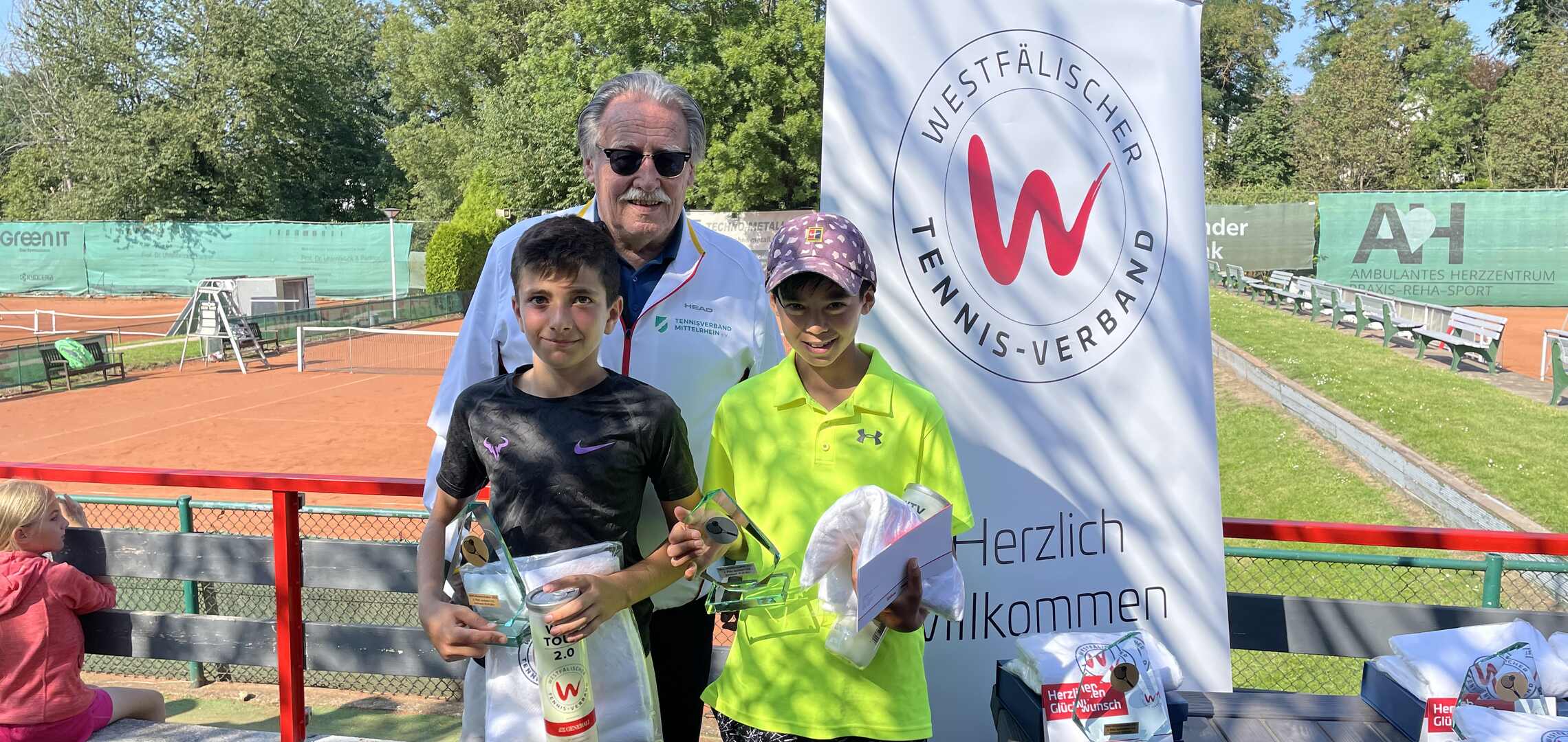 U12: Sieger Al Ahmad (links)