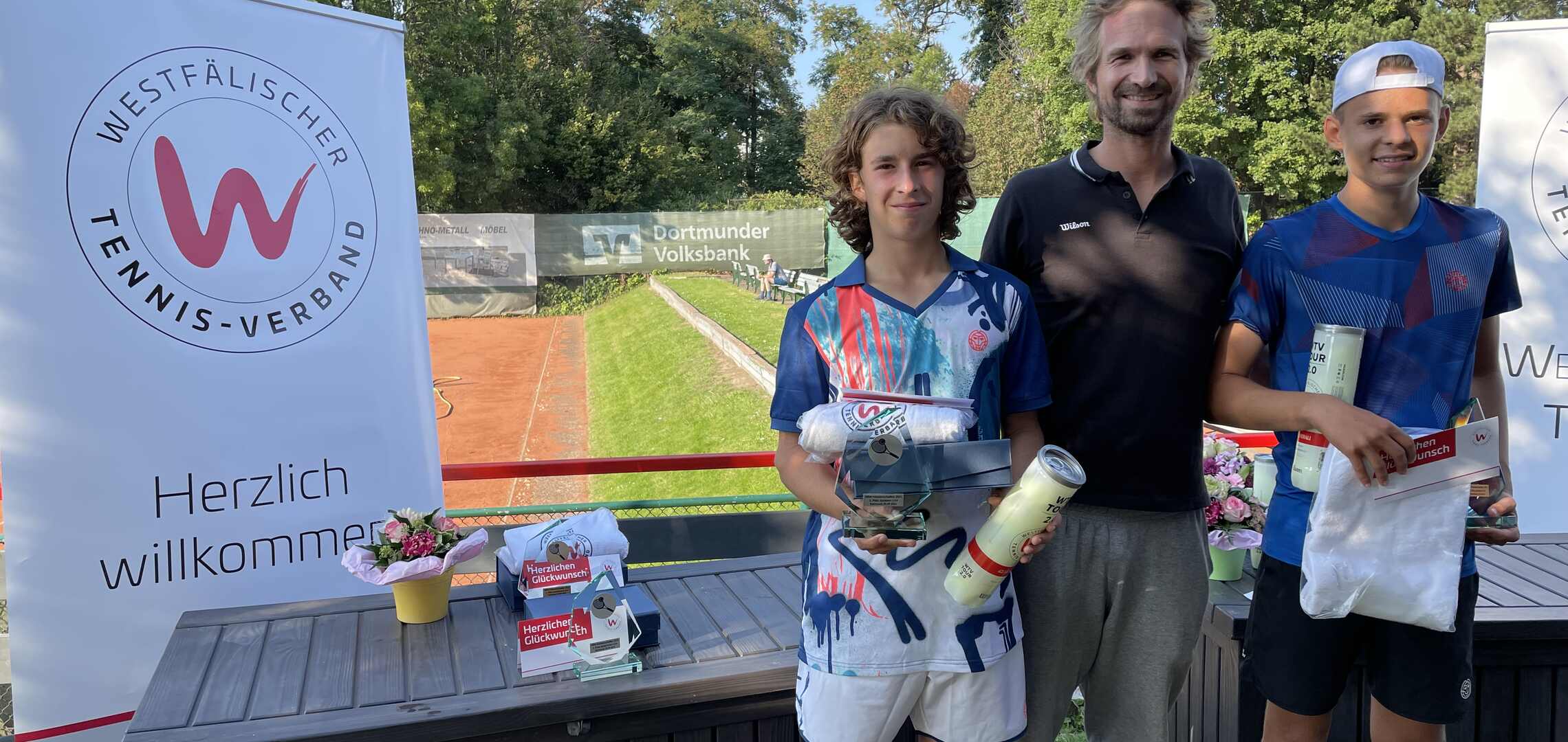 U14: Seidel (l.); Alex Flock; Nittmann (r.)