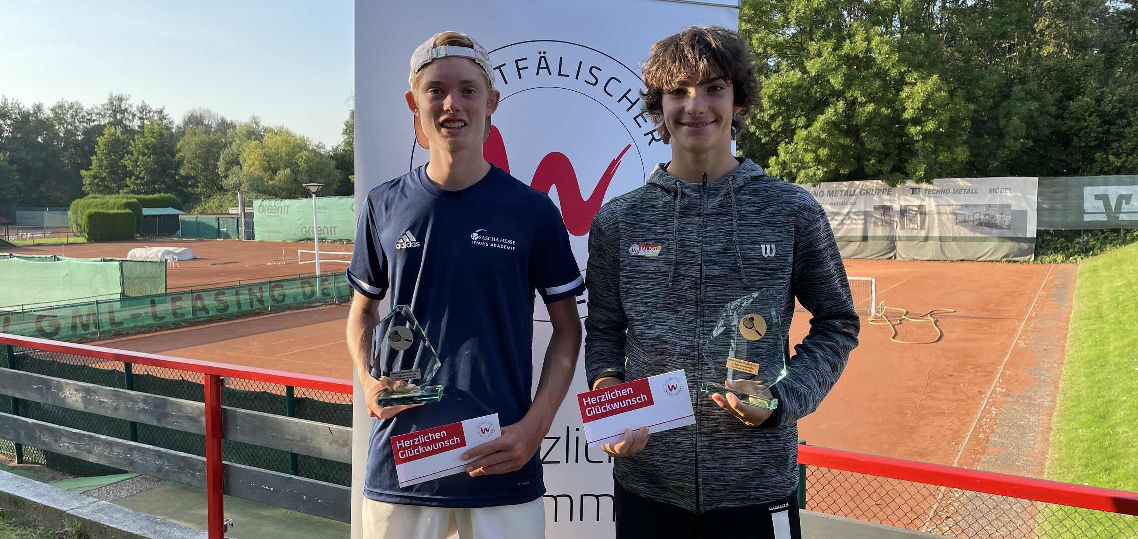 U16: 2. Platz Südmeyer (l.)