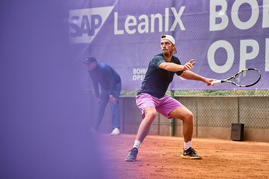 Maximilian Marterer bei den Bonn Open 2024. Foto: Benedict Spiess